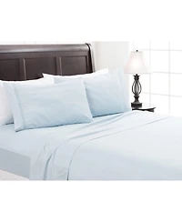 Chanasya Premium Embossed Light Gray Twin Size Bed Sheets Set 3-Piece - Soft Stripe Diamond Pattern 1 Flat Sheet 1 Fitted Sheet 1 Pillowcase