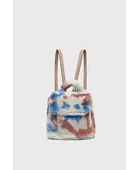 Furniq Uk Women's Shearling Mini Backpack