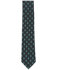 Club Room Men's Festive Tree Graphic Tie, Created for Macy's