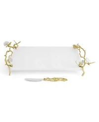 Michael Aram Butterfly Ginkgo Gold Cheeseboard Spreader