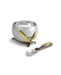 Michael Aram Zen Garden Nut Bowl with Spoon