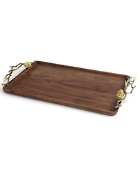 Michael Aram Pinecone Medium Wood Tray