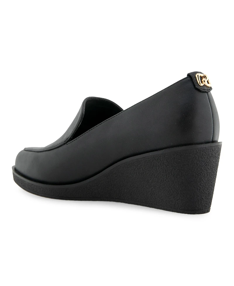Aerosoles Women's Basil Wedge Heel Loafers