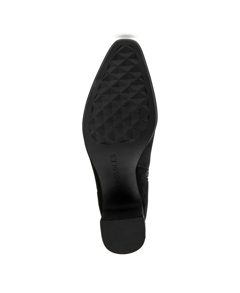 Aerosoles Women's Magnus Almond Toe Booties