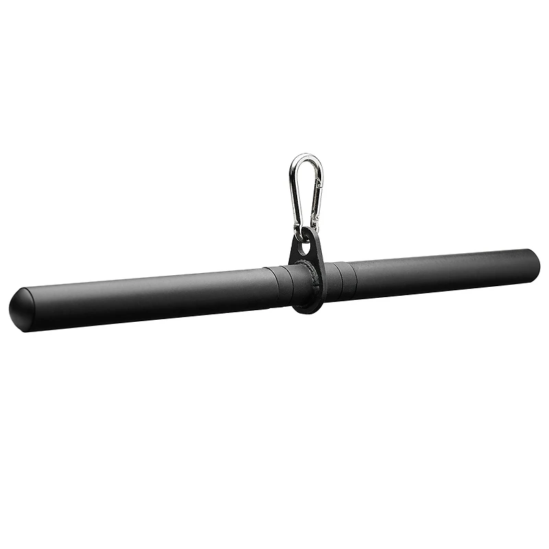 Sunny Health & Fitness Rotating Straight Bar Cable Attachment, Up to 330 LBs Support