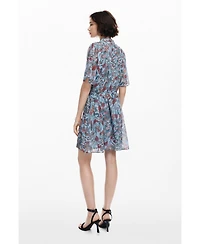 Desigual Women's Floral print midi dress