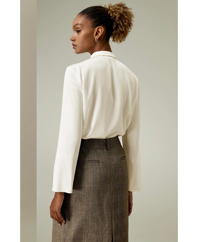 Lilysilk Women's Classic Collar Silk Shirt
