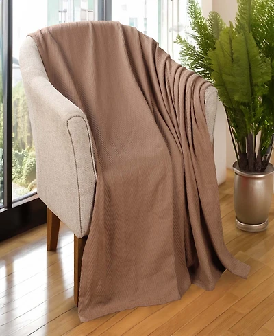 Superior Chevron All-Season Cotton Throw, 50" x 60"