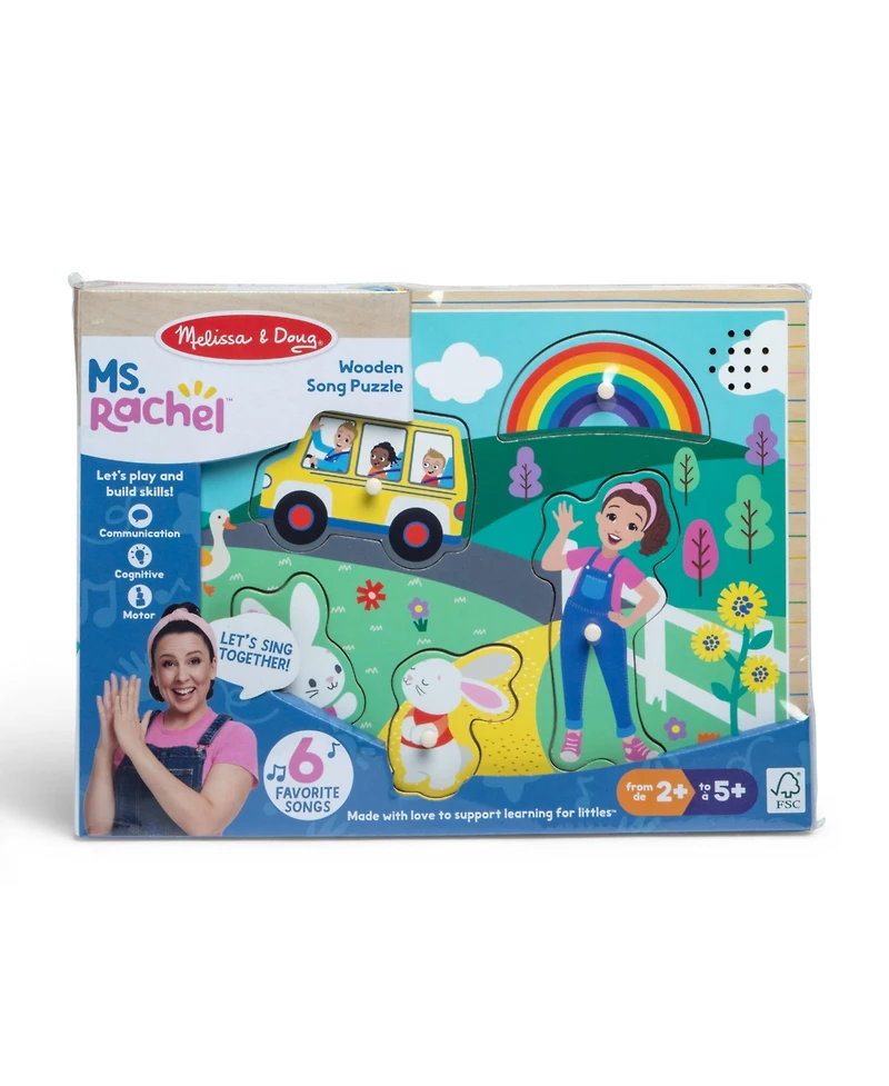 Melissa and Doug Ms. Rachel Sound Puzzle