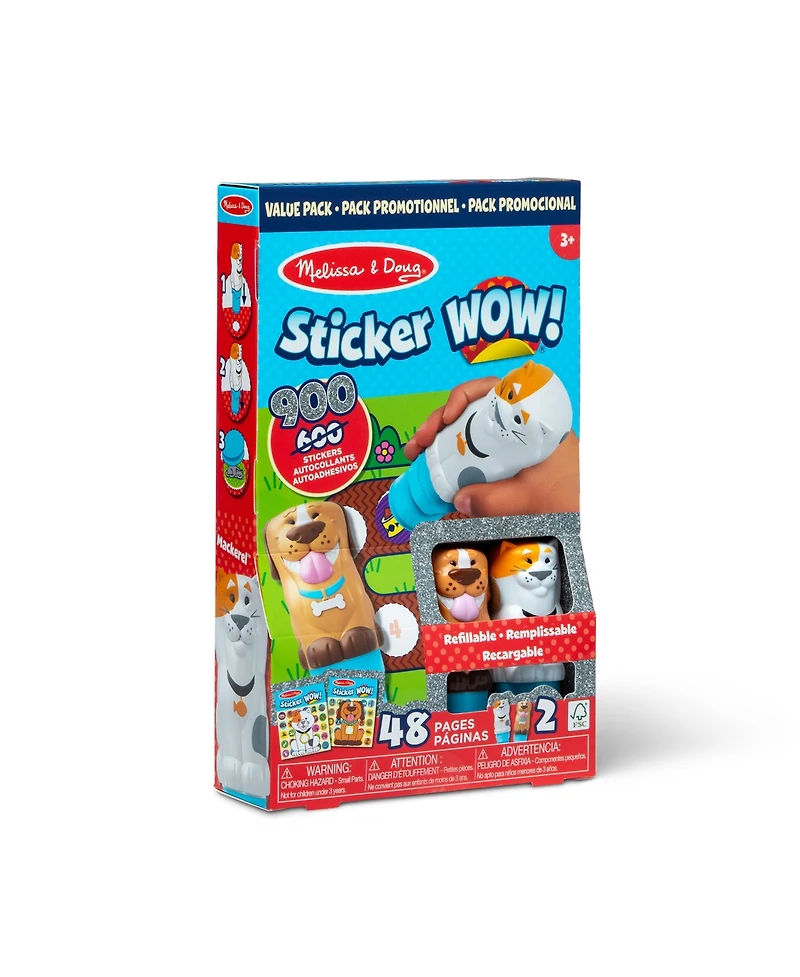 Melissa and Doug Sticker Wow Activity Pad Sticker Stamper