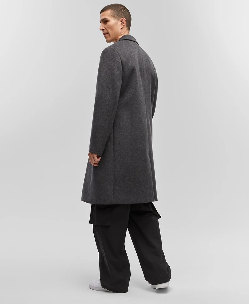 Mode of One Men's Regular-Fit Single-Breasted Topcoat, Created for Macy's