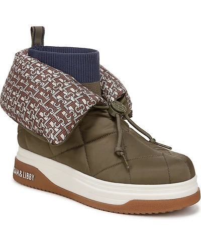 Sam and Libby Women's Cruz Fold Over Puffer Cold Weather Booties