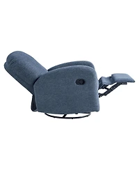 Relax A Lounger 31.9"W Polyester Phoenix Swivel Rocker Recliner