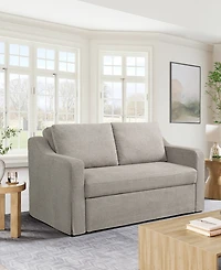 Serta 66.1"W Polyester Harley Convertible Loveseat
