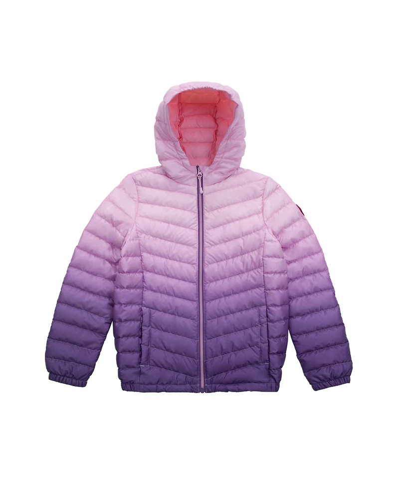 Rokka&Rolla Girls Ultra Light Packable Down Puffer Jacket