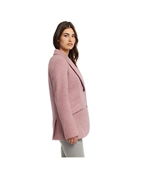 Ellen Tracy Women's Wave Boucle Tailored Coat