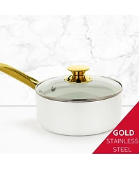 Holstein Housewares 3.5QT Ceramic Nonstick Sauce Pan