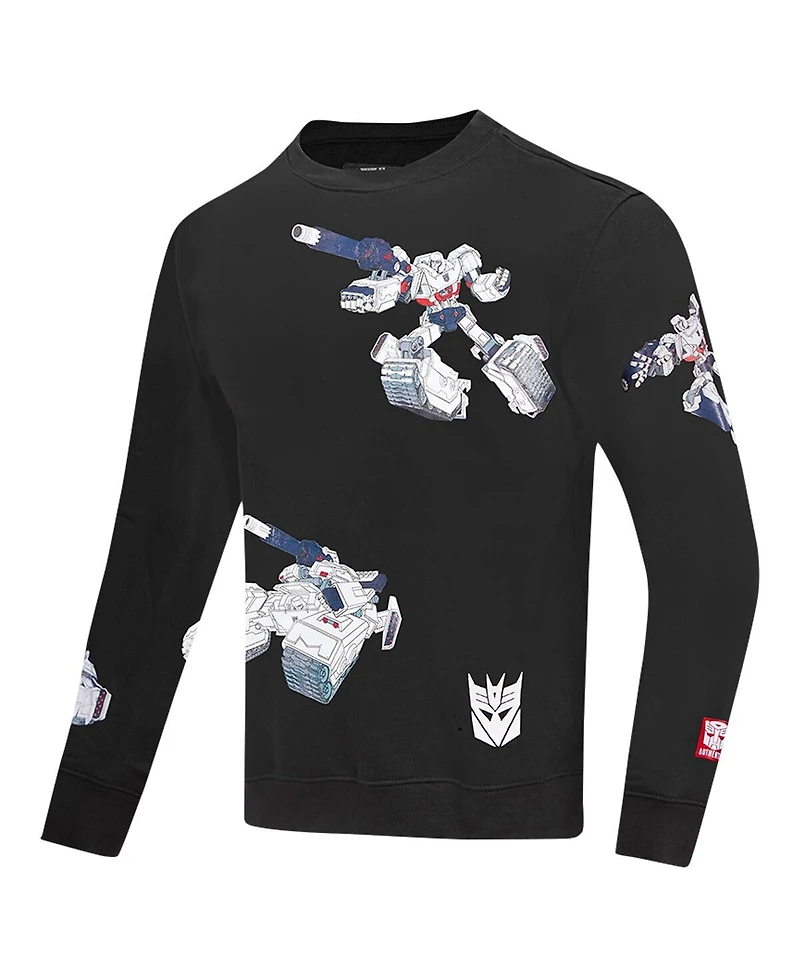 Freeze Max Men's and Women's Bumblebee Transformers Happy Together Pullover Sweatshirt