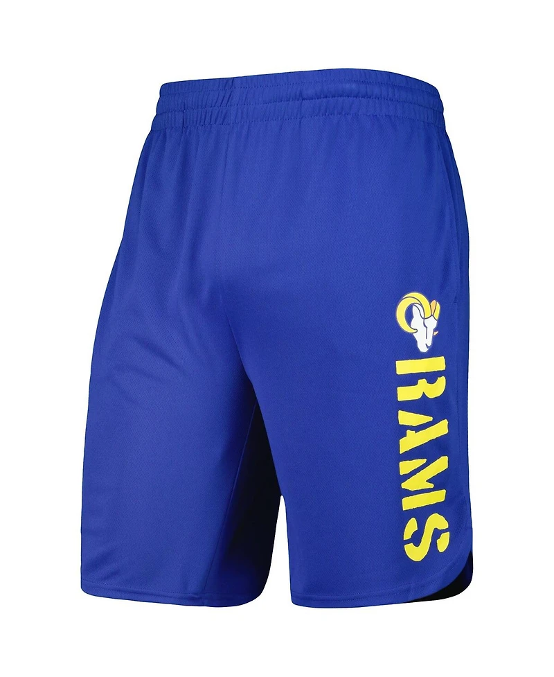 Msx by Michael Strahan Men's Royal Los Angeles Rams Team Shorts
