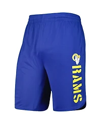 Msx by Michael Strahan Men's Royal Los Angeles Rams Team Shorts