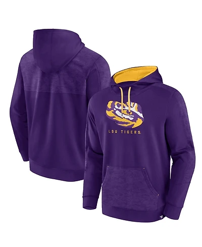 Fanatics Men's Purple Lsu Tigers Defender Pullover Hoodie