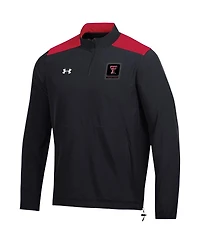 Under Armour Men's Black Texas Tech Red Raiders 2023 Motivate Half-Zip Top