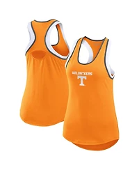 Wear by Erin Andrews Women's Tennessee Orange Tennessee Volunteers Open Hole Razorback Tank Top