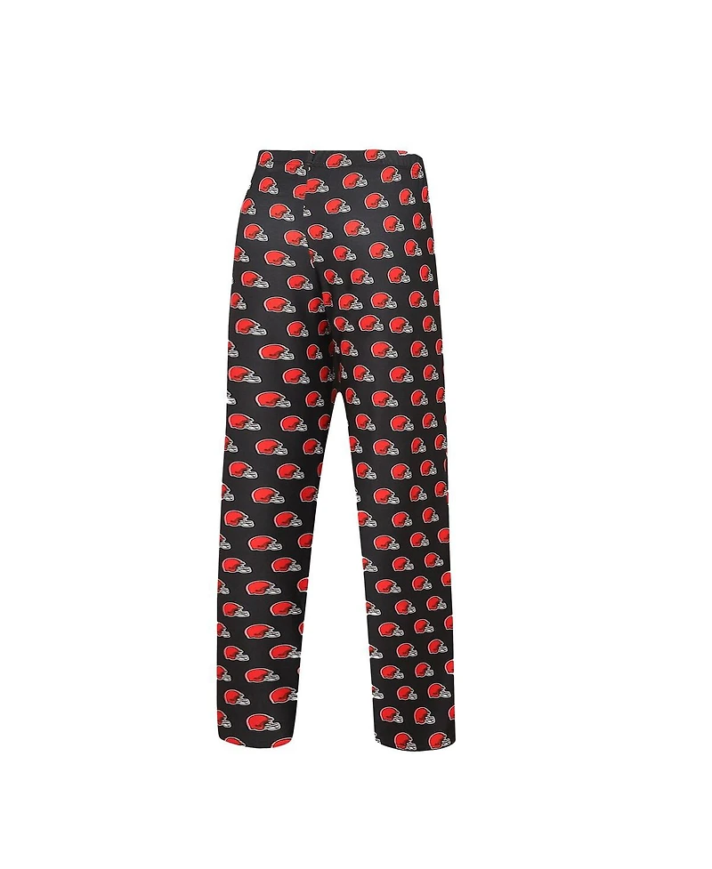 Concepts Sport Women's Brown Cleveland Browns Gauge Allover Print Sleep Pants