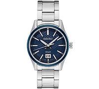 Seiko Men's Essentials Stainless Steel Bracelet Watch 40mm