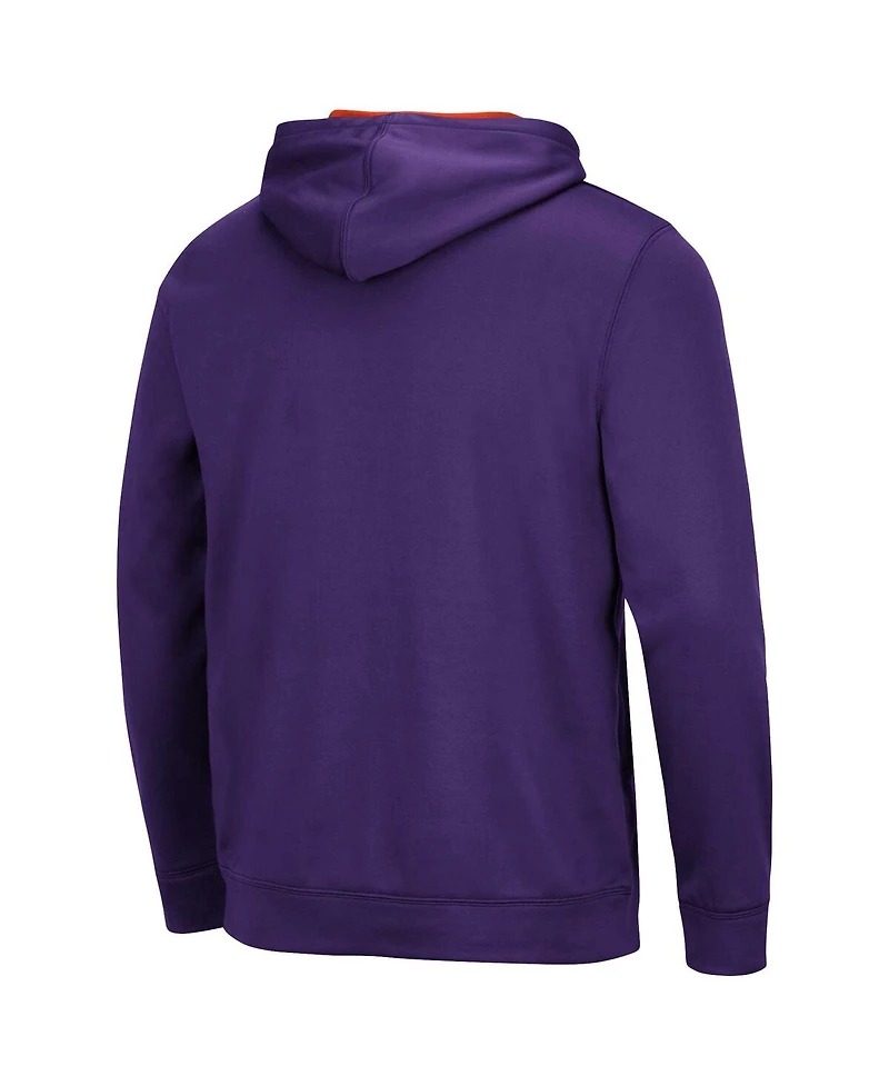 Colosseum Men's Clemson Tigers Resistance Pullover Hoodie