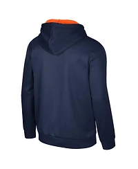 Colosseum Men's Navy Auburn Tigers Reese Pullover Hoodie