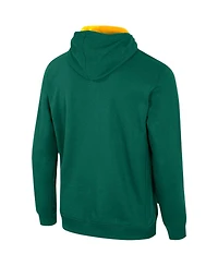 Colosseum Men's Green Baylor Bears Half-Zip Hoodie