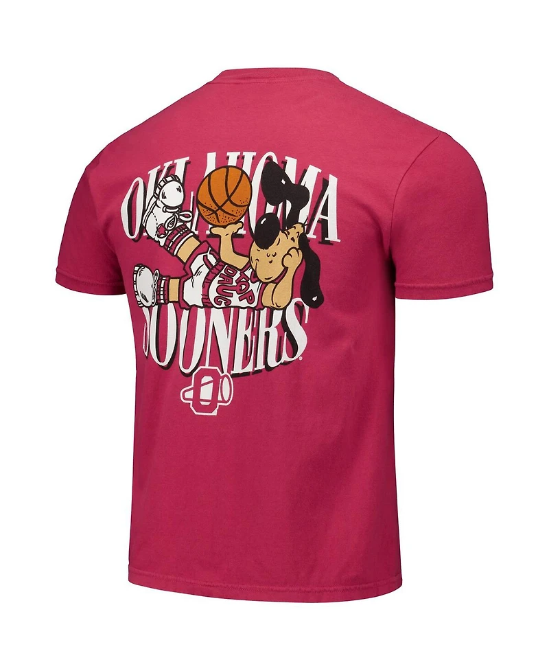 Image One Men's and Women's Oklahoma Sooners Hyper Local Top Daug Slam Dunk T-Shirt