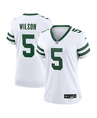 Nike Women's Garrett Wilson Legacy White New York Jets Game Jersey