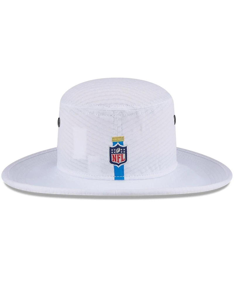 New Era Men's White Los Angeles Chargers 2024 Nfl Training Camp Panama Bucket Hat