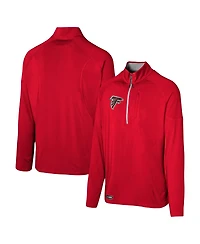 Outerstuff Men's Red Atlanta Falcons Grind Iron Quarter-Zip Top