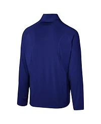 Outerstuff Men's Purple Baltimore Ravens Grind Iron Quarter-Zip Top