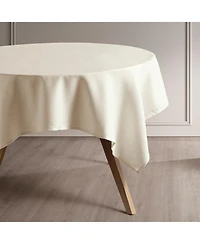 Half Price Drapes Light Cream Performance Twill Table Cloth
