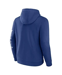 Fanatics Men's Blue Toronto Maple Leafs Revolution Pullover Hoodie