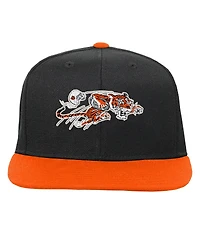 Mitchell & Ness Big Boys and Girls Black Cincinnati Bengals Team Two-Tone Snapback Hat