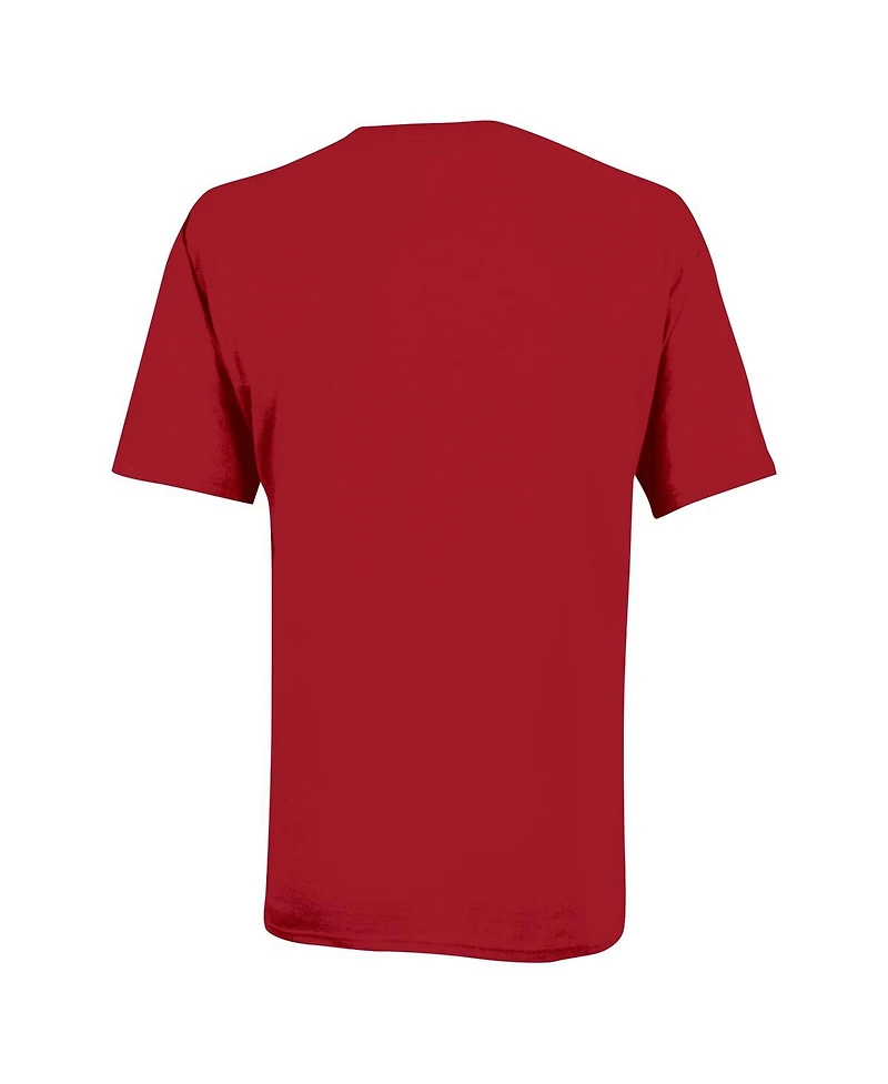 Champion Big Boys and Girls Crimson Alabama Tide Arch Over Logo T-Shirt