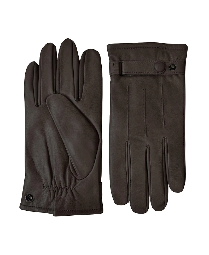 Kessler Men's Men`s Casual Premium Leather Touchscreen Gloves "Gordon Touch