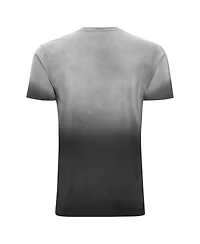 Sportiqe Men's and Women's Black Brooklyn Nets Bingham Sun-Fade T-Shirt