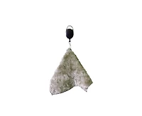 Kproduct4u 100% viscose Golf Towel, Superior Quality Golf Towel, Easy Water-only Cleaning without Damage, Highly absorbent, No Odor (Khaki)
