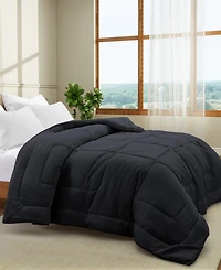 Unikome Silky Satin Down Alternative 3 Piece Comforter Set