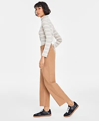 On 34th Women's Utility-Pocket Barrel-Leg Chinos, Created for Macy's