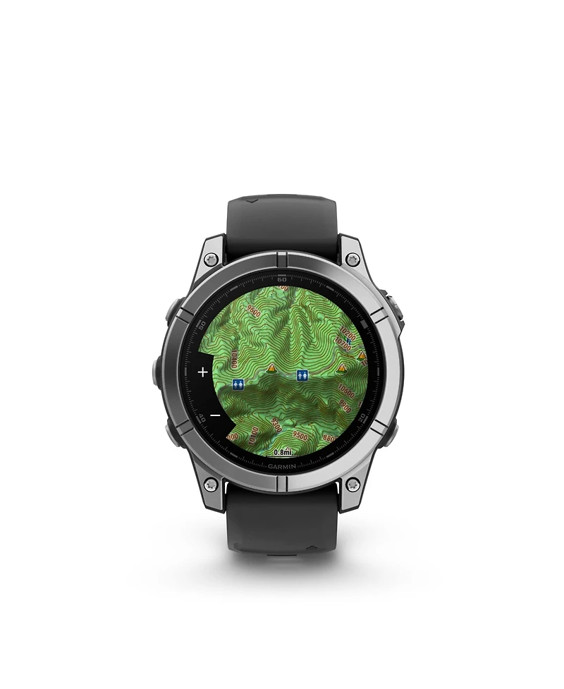 fenix E, 47mm, Outdoor & Fitness Gps Smartwatch, Stainless Steel/Black, Na