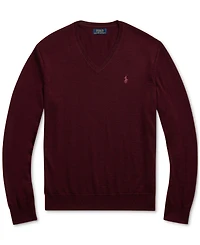 Polo Ralph Lauren Men's Washable Wool V-Neck Sweater