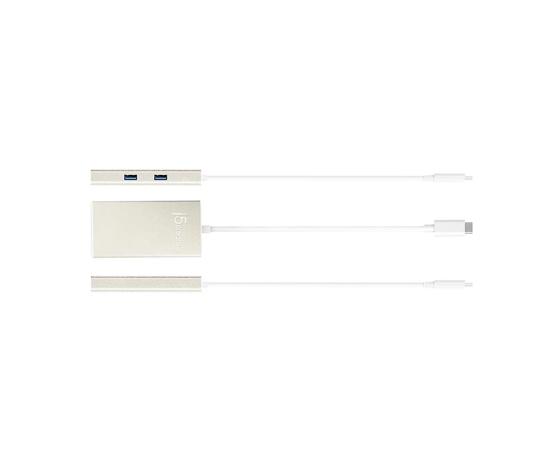 j5create JCA374 Usb Type-c Multi-Adapter Hdmi & Gigabit Ethernet & USB3.0