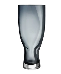 Orrefors Squeeze Blue Gray Vase